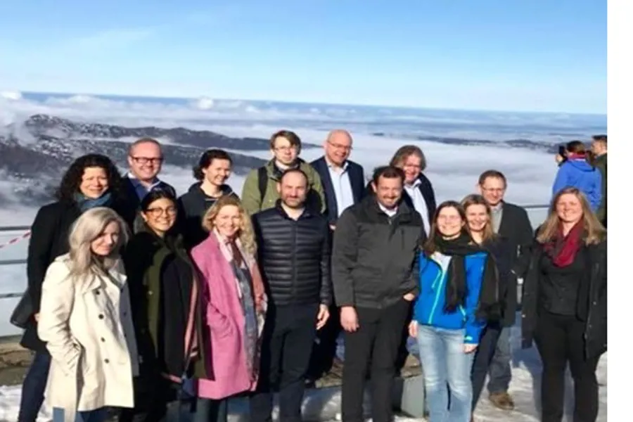 Fantastisk dag på Ulriken i Bergen med IPS Expert Group for planlegging av implementering og forskning på IPS