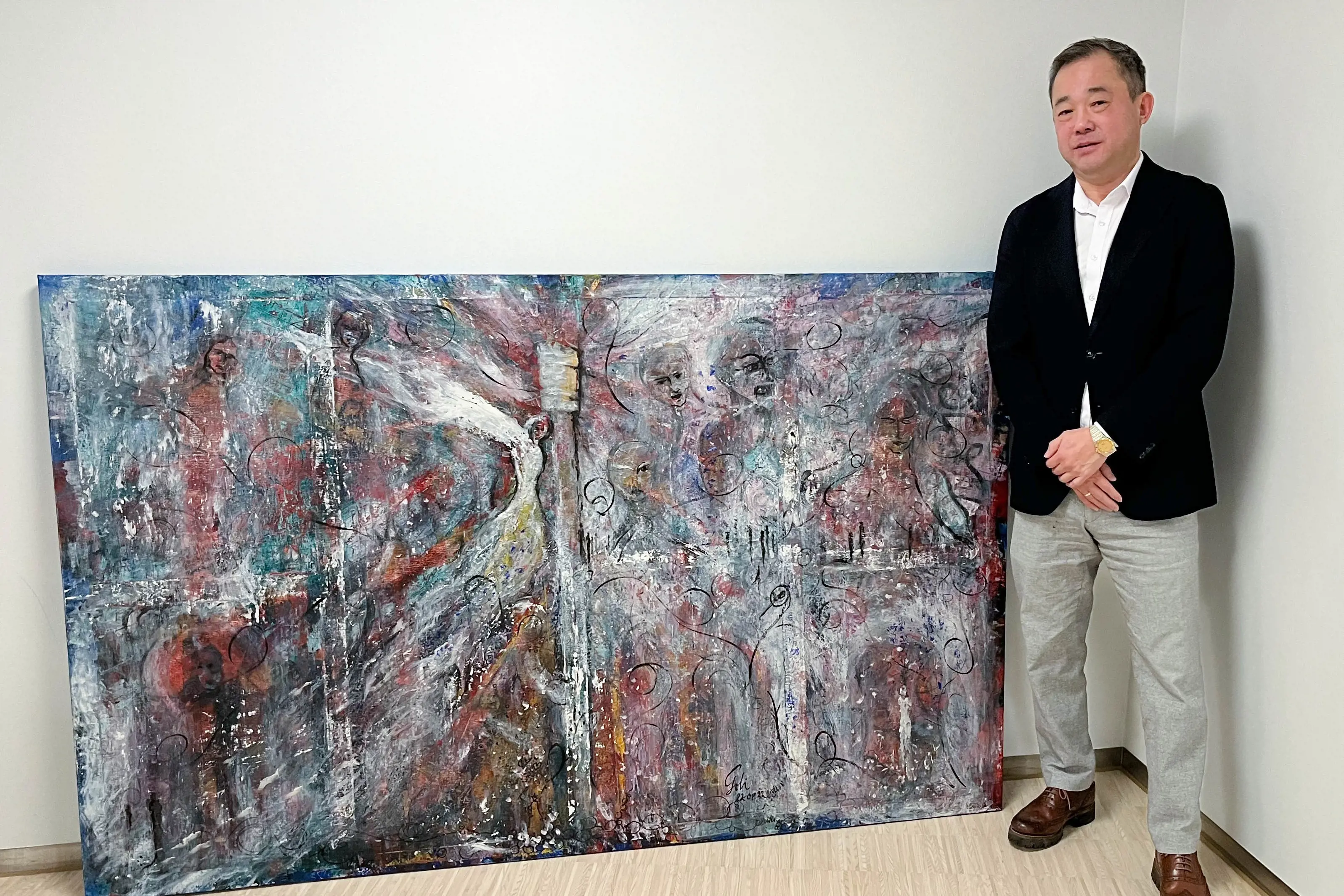 Stephen Fu og maleriet